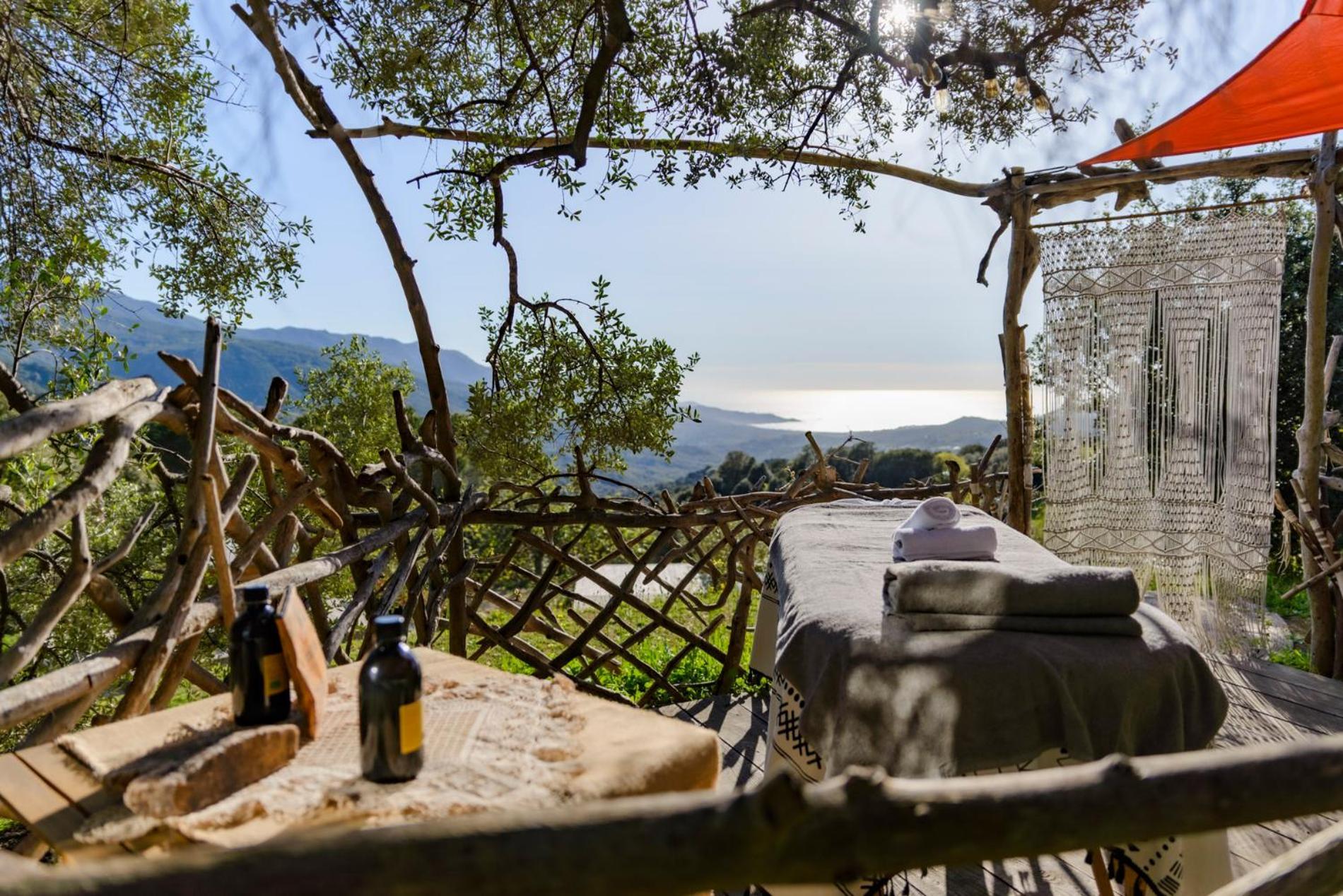 Terre De Maquis, Maison D'Hotes Vue Mer Corse Ξενοδοχείο Sari-D'orcino Εξωτερικό φωτογραφία