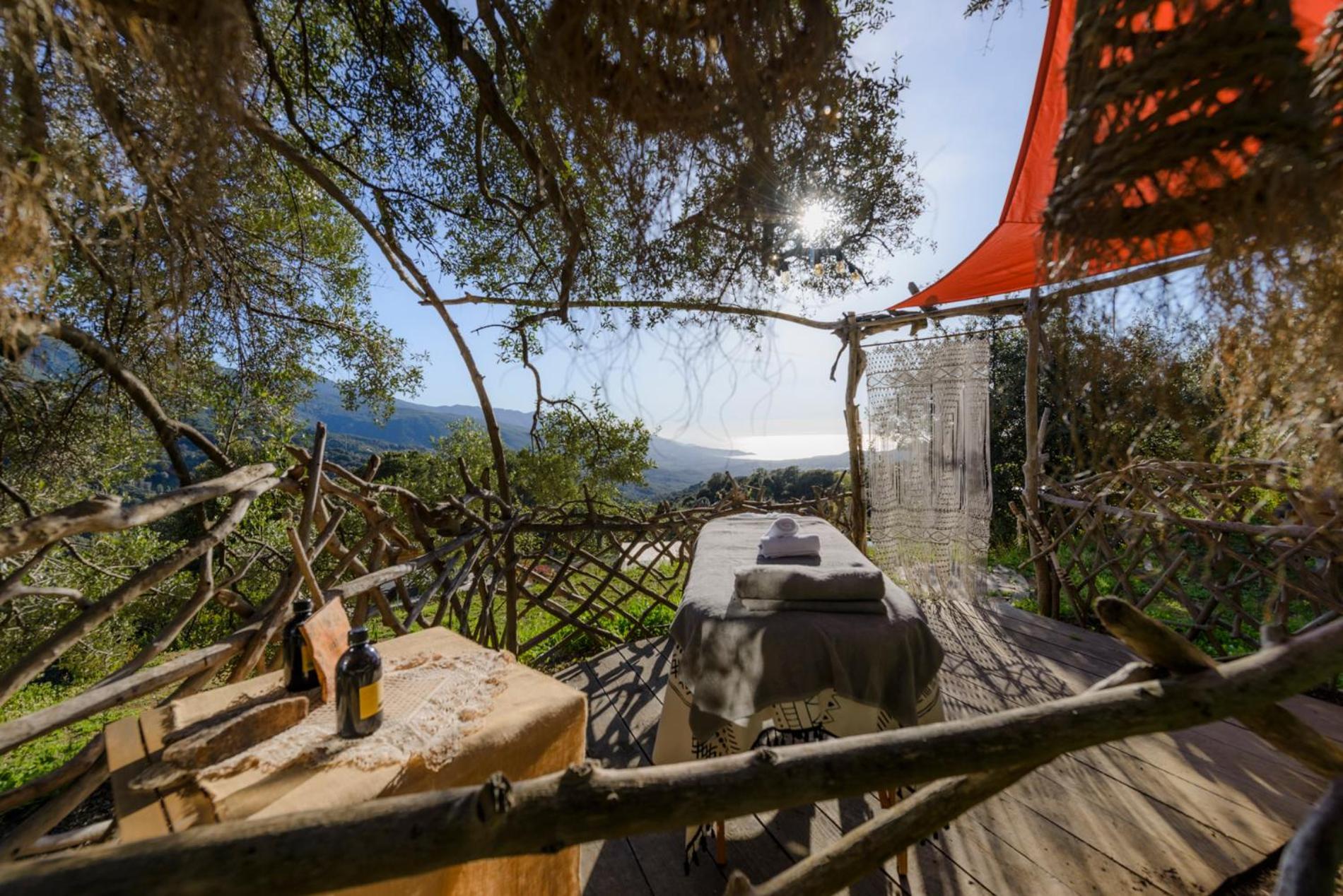 Terre De Maquis, Maison D'Hotes Vue Mer Corse Sari-D'orcino Εξωτερικό φωτογραφία