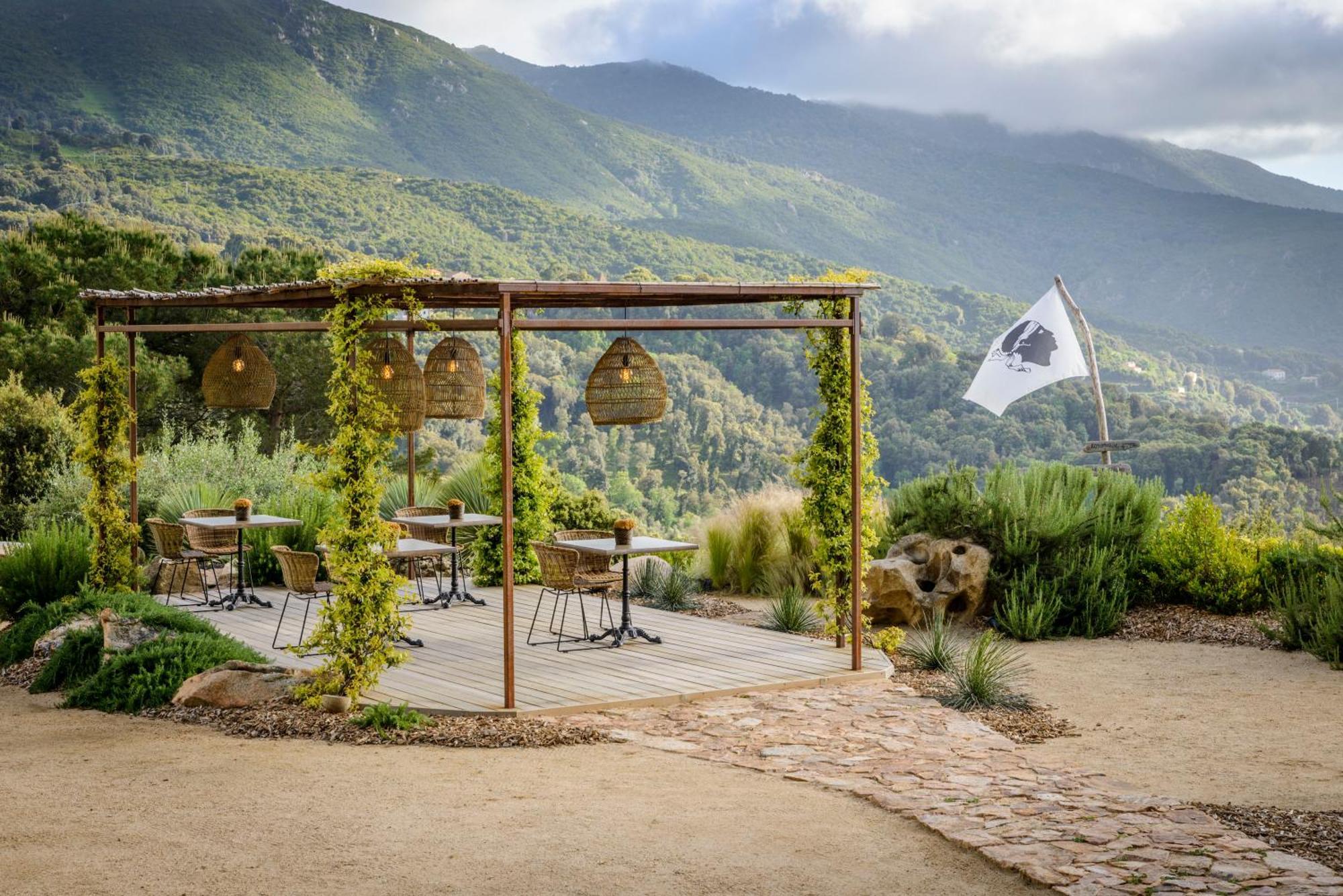 Terre De Maquis, Maison D'Hotes Vue Mer Corse Sari-D'orcino Εξωτερικό φωτογραφία