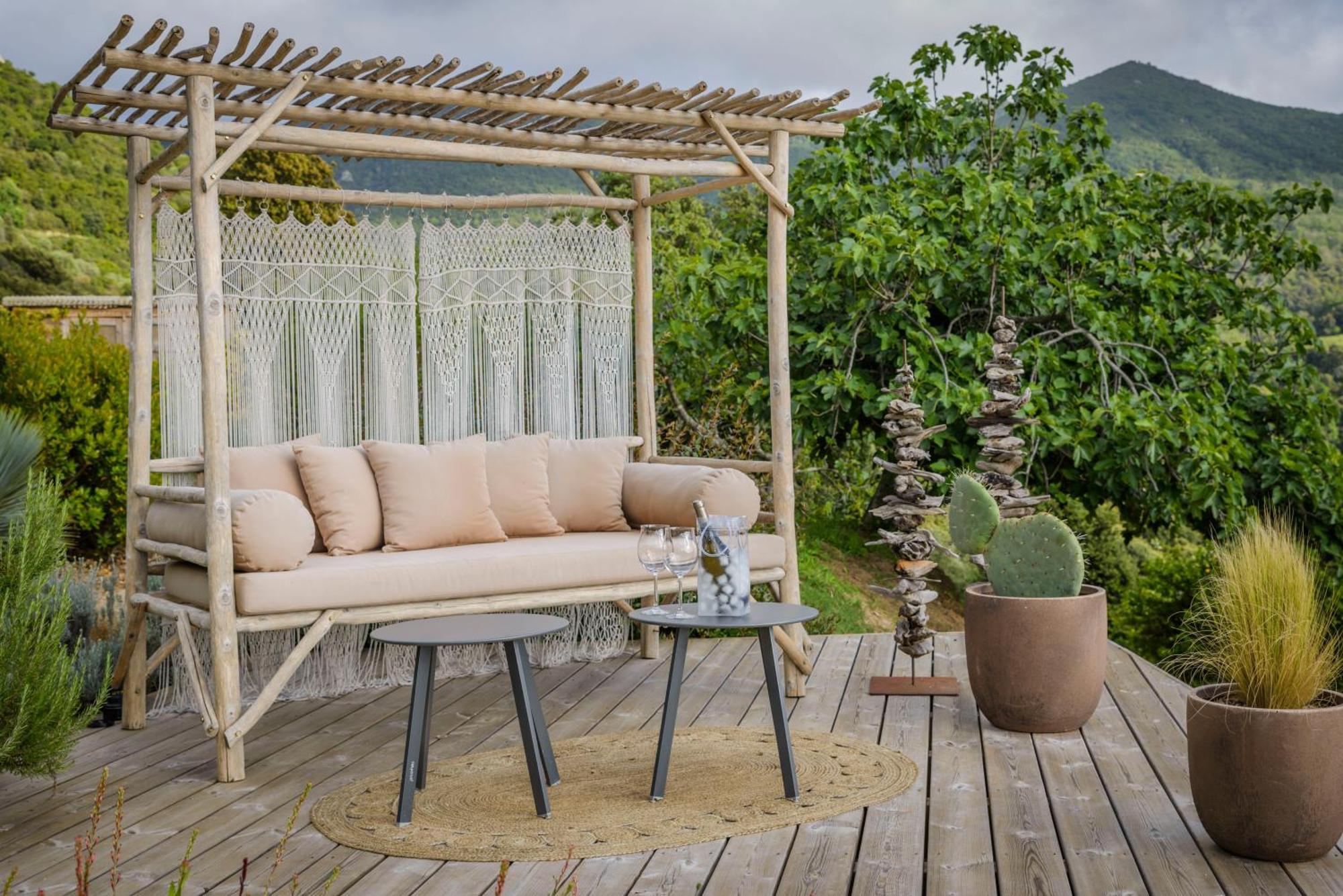 Terre De Maquis, Maison D'Hotes Vue Mer Corse Sari-D'orcino Εξωτερικό φωτογραφία