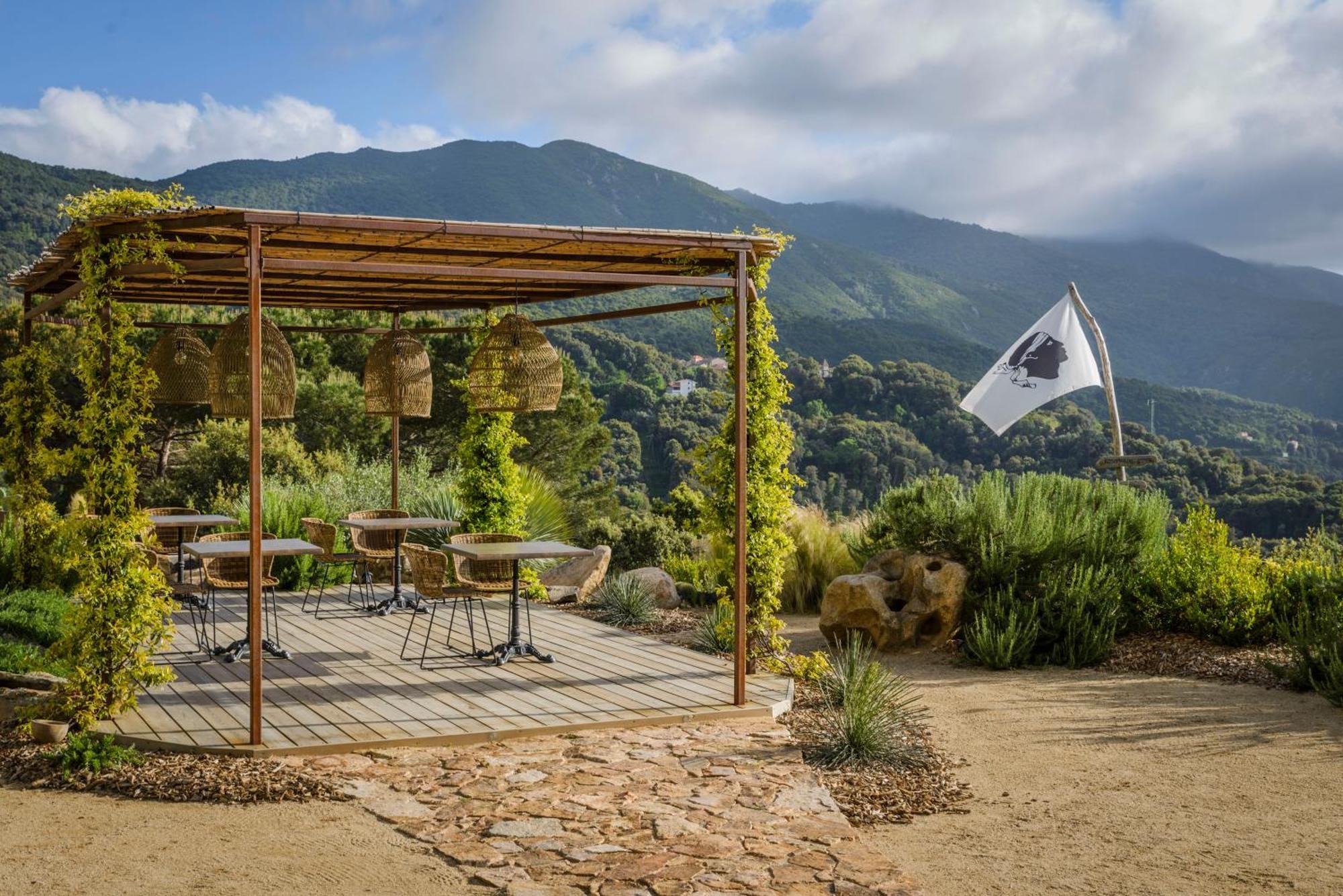 Terre De Maquis, Maison D'Hotes Vue Mer Corse Sari-D'orcino Εξωτερικό φωτογραφία