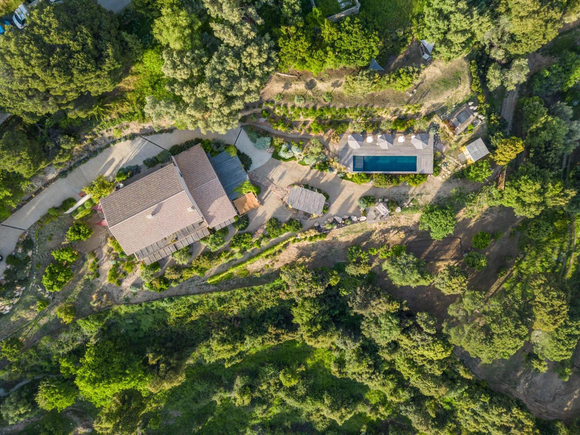 Terre De Maquis, Maison D'Hotes Vue Mer Corse Sari-D'orcino Εξωτερικό φωτογραφία
